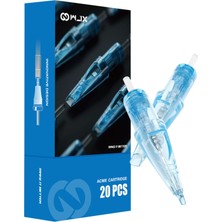 Wjx 1011 Rm-2 11 Rm 0.30 mm Round Magnum Medium Taper Kartuş Dövme Iğnesi 20 Adet