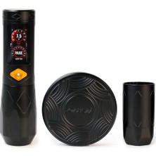 Ava Gtr Adjustable Stroke Kablosuz Dövme Makinesi Black