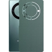Kapps Honor X9A ile Uyumlu Fiber Serisi Premium Arka Kapak Kaplama(Kenarlar Yoktur!)