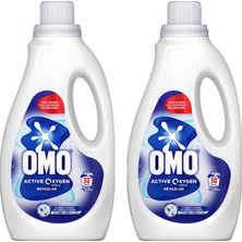 Omo Sıvı Deterjan Active Oksijen Etkisi Beyazlar 1500 ml 2 Li