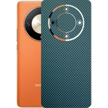 Kapps Honor X9B ile Uyumlu Fiber Serisi Premium Arka Kapak Kaplama(Kenarlar Yoktur!)