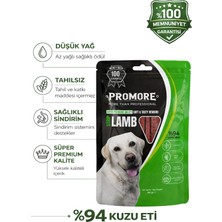 Promore Lamb Strip Köpek Ödülü 80GR – %94 Kuzu Eti, Tahılsız & Düşük Yağlı Premium Ödül