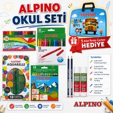 Alpino Alpıno Okul Seti ( Resim Çantası Hediyeli )