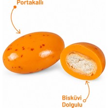 Nizip Online Kuruyemiş Portakallı Bisküvi Draje 100 G
