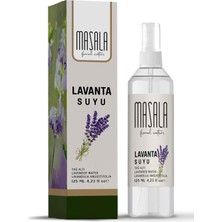 Masala Saf Lavanta Suyu 125 ML%100 Doğal Yağlı Hidrosol - Tonik Lavender Floral Water Hydrosol Tonic