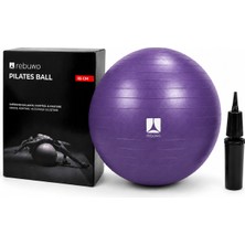 Rebuwo Pilates Topu 65 cm Mor