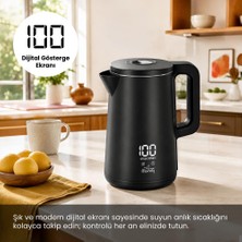 Any Morning SIN2633 Dijital Göstergeli 1.8 Lt Çelik Su Isıtıcı