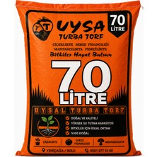 Uysal 70 Litre Bitki Toprağı, Fideleme, Saksı Toprağı Iç Dış Mekan Toprak Çiçek Toprağı