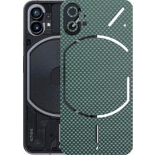 Kapps Nothing Phone 1 ile Uyumlu Fiber Serisi Premium Arka Kapak Kaplama(Kenarlar Yoktur!)