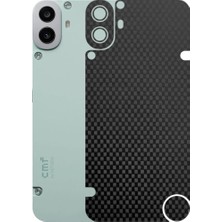 Kapps Cmf Phone 1 ile Uyumlu Fiber Serisi Premium Arka Kapak Kaplama(Kenarlar Yoktur!)