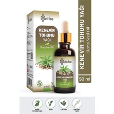 NutriBio Kenevir Tohumu Yağı %100 Saf 50 ml