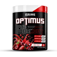 Prime Nutrition Optimus Pre-Workout 210 Gram - Red Fruit
