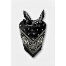 Papuç Sepeti Paisley Desen %100 Pamuklu Çok Amaçlı Bandana Fular