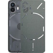 Kapps Nothing Phone 2 ile Uyumlu Fiber Serisi Premium Arka Kapak Kaplama(Kenarlar Yoktur!)