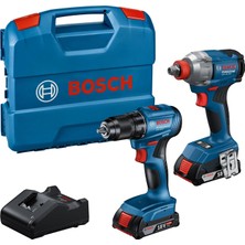 Bosch Gdx 18V-285  +Gsb 185-Lİ +2x2.oah