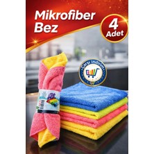 Akn Mikrofiber Temizlik Bezi 4'lü