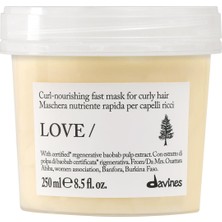 Davines Love Curl Bukle Belirginleştirici ve Besleyici Saç Maskesi 250 ml