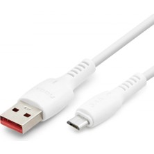 Hace Bazaar USB Micro USB Şarj ve Data Kablosu 1 M - Beyaz ND1182
