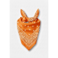 Papuç Sepeti Paisley Desen %100 Pamuklu Çok Amaçlı Bandana Fular