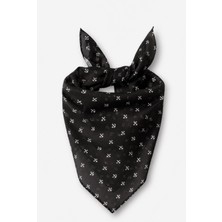 Papuç Sepeti Anchor Çapa Desenli %100 Pamuklu Çok Amaçlı Bandana Fular