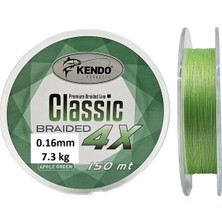 Kendo Classic 4x 0.16mm 150m Apple Green Örgü Ip Misina