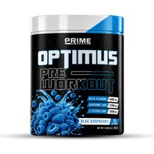 Prime Nutrition Optimus Pre-Workout 210 Gram - Blue Raspberry