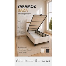Dukas Yakamoz Baza Başlık (90*190 KREM)