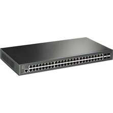 Marmara Qumasch Tp-Lınk Omada TL-SG3452 48 Port Gıgabıt+4xgıgabıt Sfp Uplınk L2+ Yönetilebilir Rackmount Swıtch