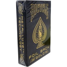 Bicycle® Metalluxe Foil Back Gold Oyun Iskambil Kartı