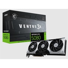 Marmara Qumasch Msı Geforce RTX5080 16G Ventus 3x Oc Plus 16GB Gdrr7 256BIT 1xhdmı 3xdp Ekran Kartı