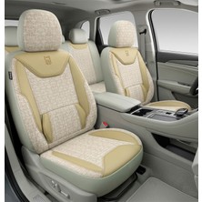 Minderland Buğlem Serisi Ssangyong Korando 2010-2019 ile Uyumlu Koltuk Kılıfı, Bej