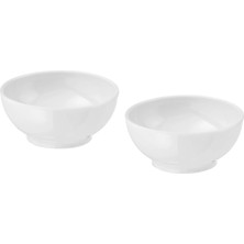 Ikea 365+ Beyaz 9 cm Porselen Kase Seti