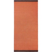 IKEA Vagomrade Açık Turuncu-Pembe 80X150 cm Küçük Halı