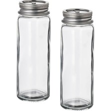 Cıtronhaj Cam-Paslanmaz Çelik 12 cm Tuzluk-Karabiberlik - 00553227 | Ikea