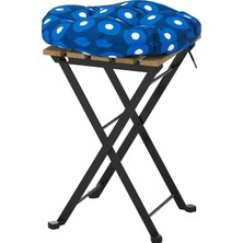 IKEA Tarnö Siyah-Kahverengi Katlanır Tabure
