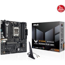 Marmara Qumasch Asus Tuf Gamıng A620AM-PLUS Wıfı, 4xddr5, 2x M.2, Hdmı, 2xdp, Wi-Fi 6, Bluetooth V5.3, Am5 Soket Gamıng Anakart