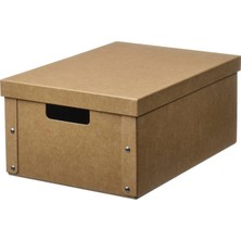 IKEA Gardesgard Natürel 25X35X16 cm Kapaklı Kutu