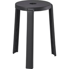 IKEA Ibbarbo Koyu Gri Tabure