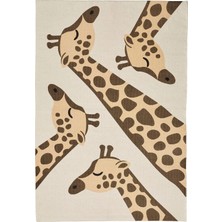 IKEA Sandlöpare Bej-Kahverengi 90X130 cm Çocuk Halısı