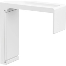 IKEA Vıdga Beyaz 6 cm Duvar Bağlantı Parçası