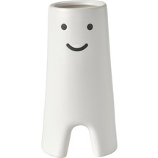 IKEA Frövaxt Beyaz 20 cm Seramik Vazo