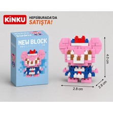 Kinku Kutulu Block-Puzzle-Yapboz-3d Zeka Geliştiren-Mini Sevimli Figürler Minyatür