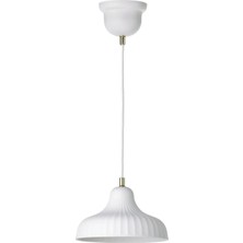 IKEA Skıvtofs Kırık Beyaz 24 cm Sarkıt Lamba