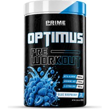 Prime Nutrition Optimus Pre-Workout 420 Gram - Blue Raspberry