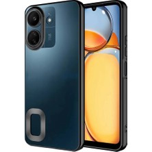 Xiaomi Poco C65 Kılıf Kamera Lens Korumalı Logo Gösteren Ince Hafif Vintrend