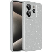 Xiaomi Redmi Note 14 4g Kılıf Kamera Korumalı Simli Silikon Üstün Koruma Vintrend