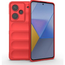 Xiaomi Redmi Note 13 Pro Plus 5g Kılıf Kamera Korumalı Esnek Silikon Parmak Şeritli Vintrend