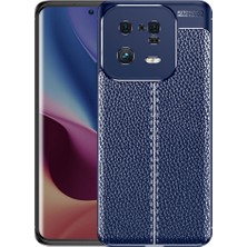 Xiaomi Mi 13 Pro Kılıf Deri Görünümlü Silikon Kamera Korumalı Üstün Koruma Vintrend