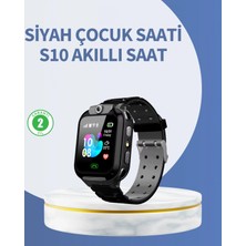 Hace Bazaar S10 Siyah Akıllı Çocuk Saati Anlık Konum Takibi ve Rota Geçmişi