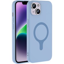 iPhone 13 Kılıf Pastel Renkli Magsafe Kamera Yükseltili Silikon Vintrend